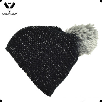 Winter Warm Knitted Big Bobble Hat